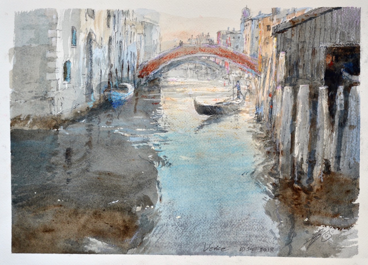 working sketch for Gondola