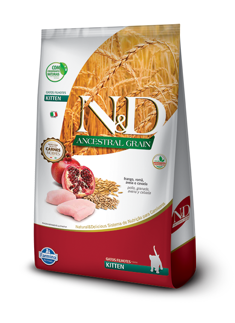 N&D Ancestral Kitten 7,5KG Pollo y Granada