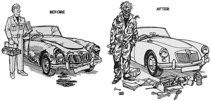 Your MG Restoration Project
