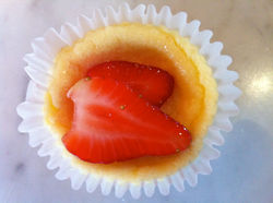 strawberry cheescakes