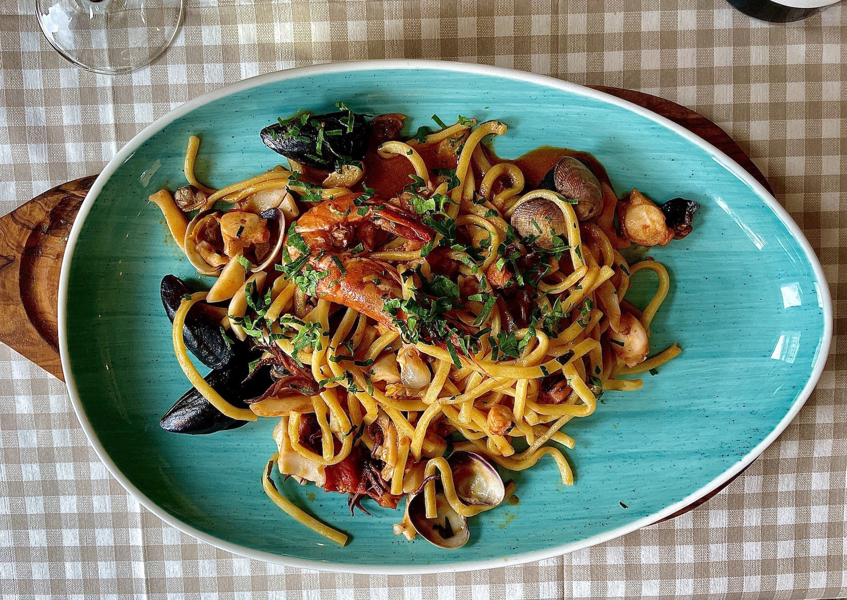 Arranged Food and Objects