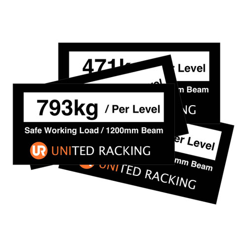 Longspan Load Sticker | United Racking