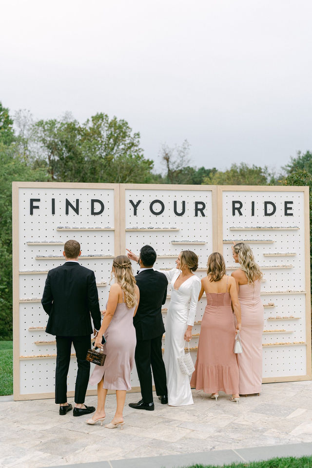 Best Escort Card Wall Ideas 2023 Modern Wedding Washington DC Cover Feature Washingtonian