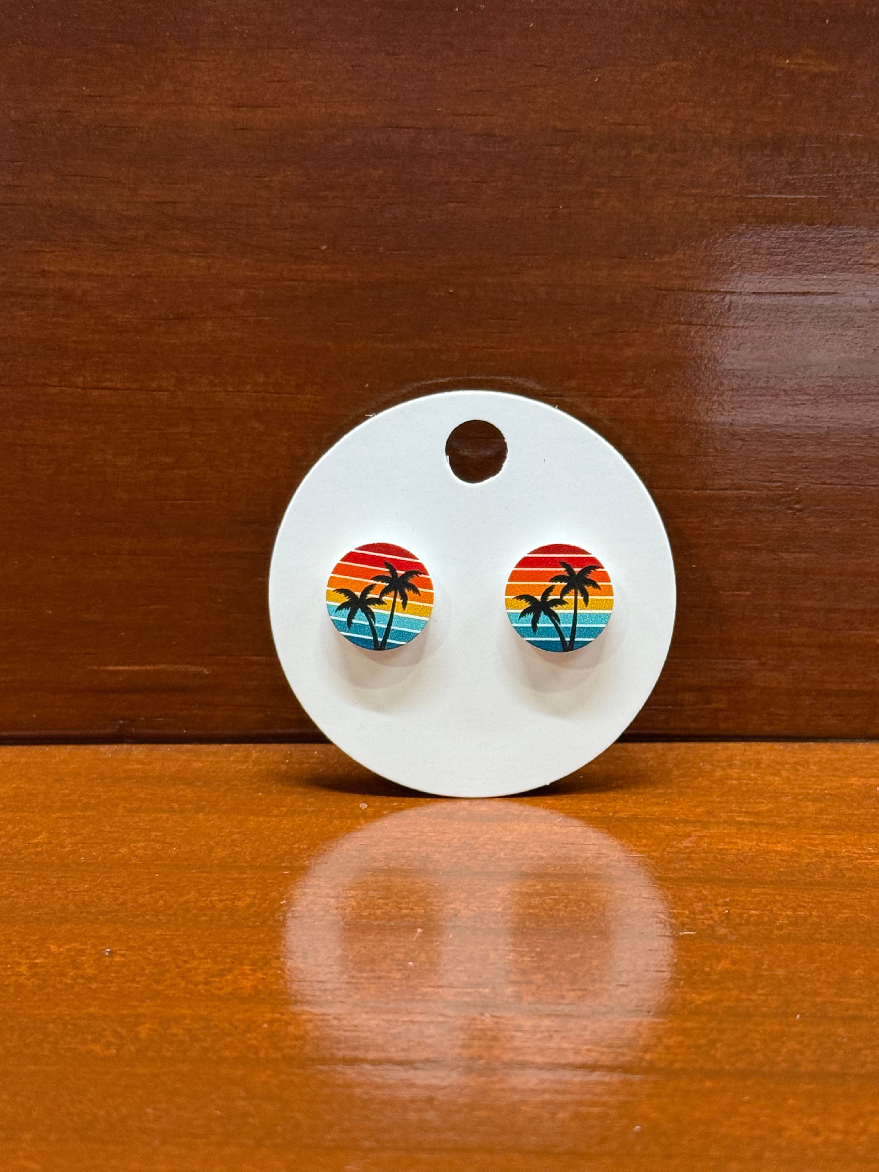 Tropical Stud Earrings