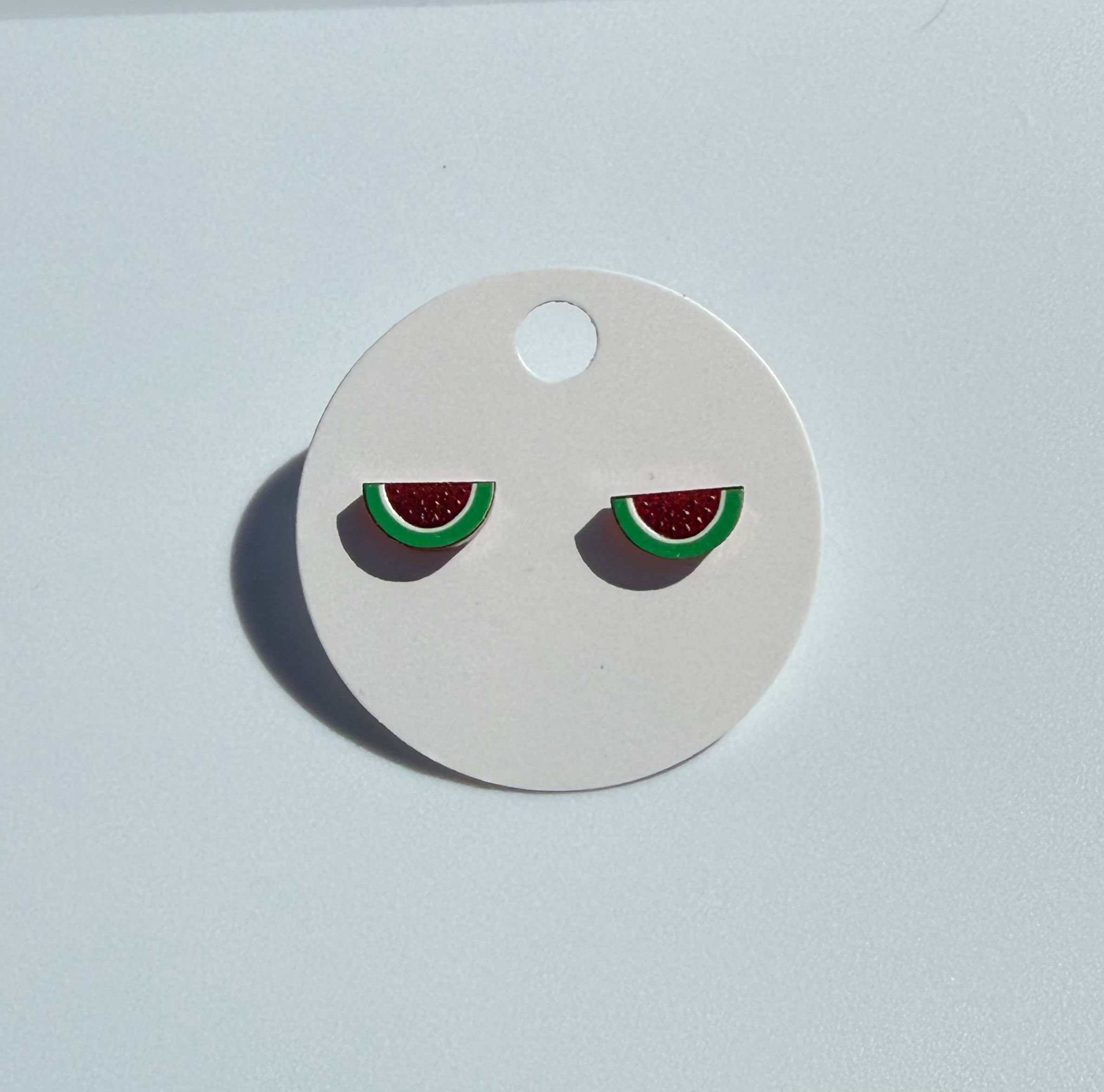 Watermelon Stud Earrings