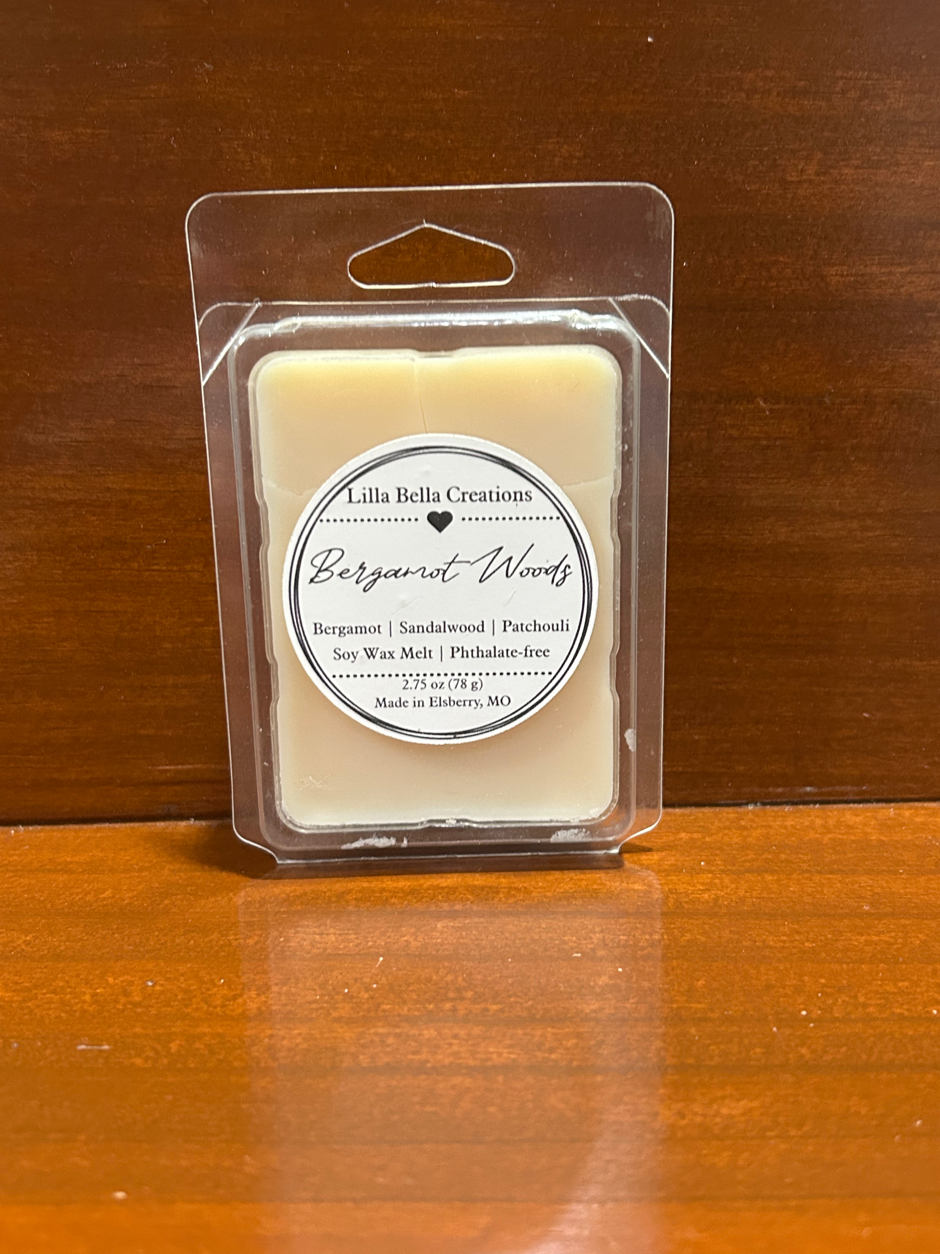 Bergamot Woods Wax Melt