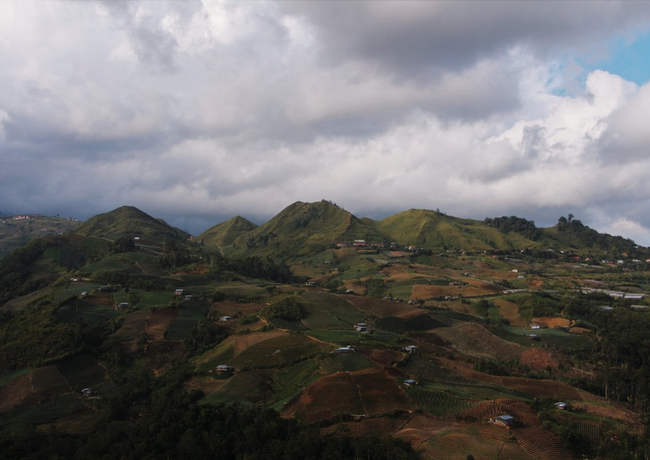 Berge Borneo