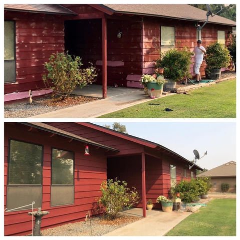 Professional painting contractor using premium paints and materials