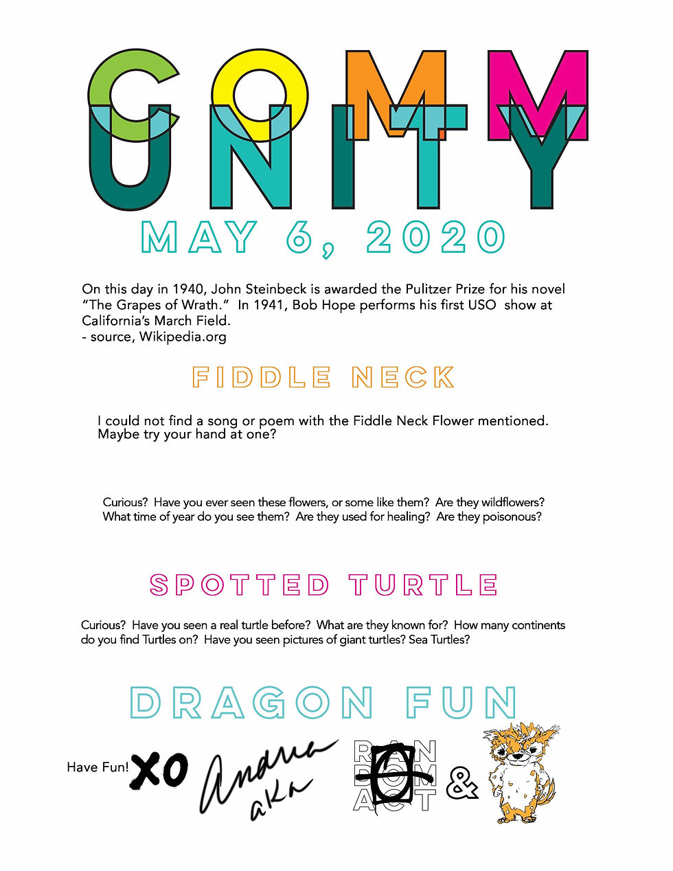 curious coloring pages by Andrea LaHue