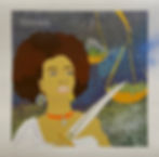 Angela Davis as Themis by Andrea LaHue