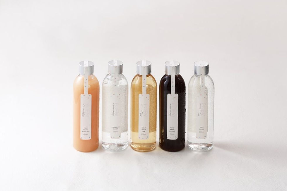 Tate Dining Room beverage packaging design
