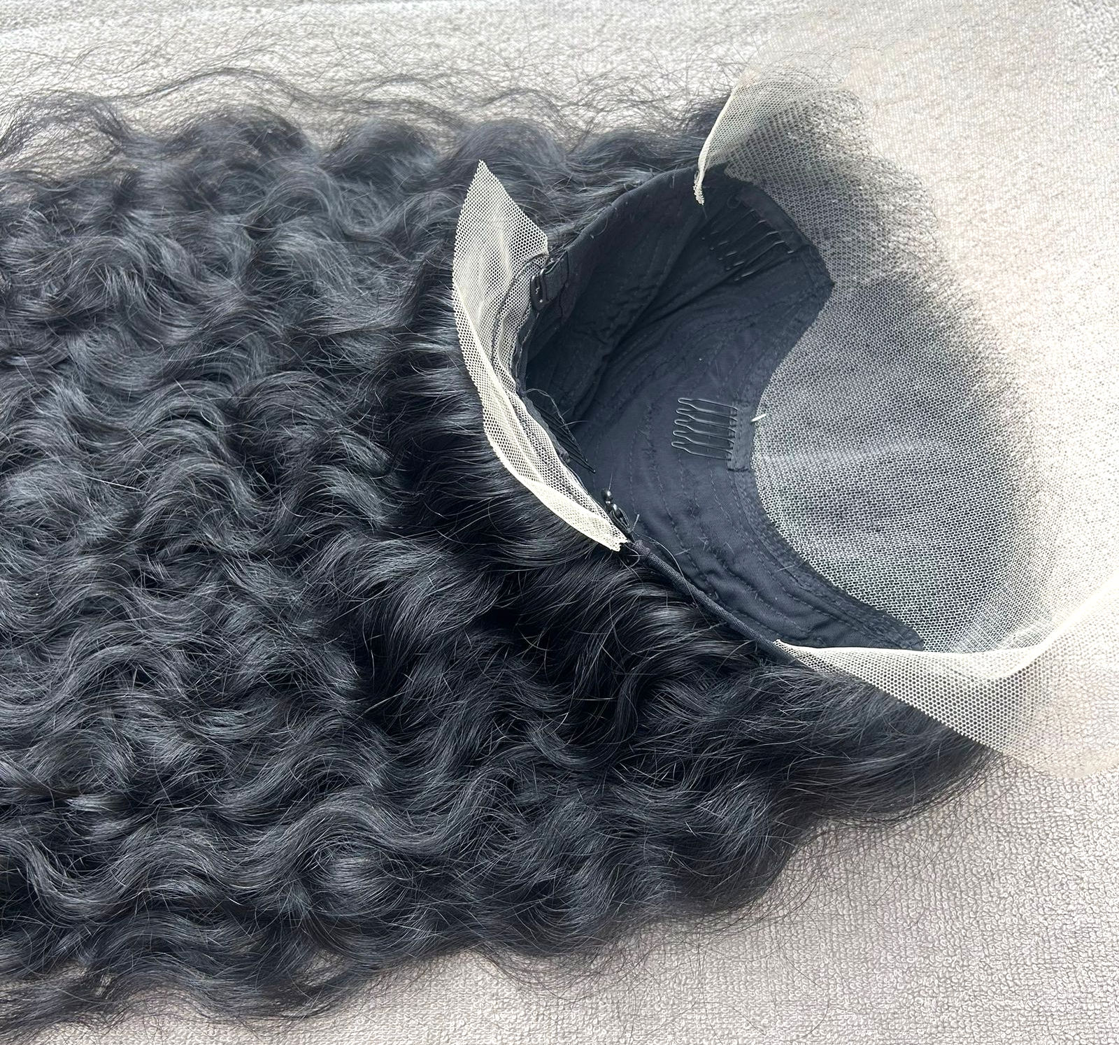 Transparent Lace Frontal Curly Wig