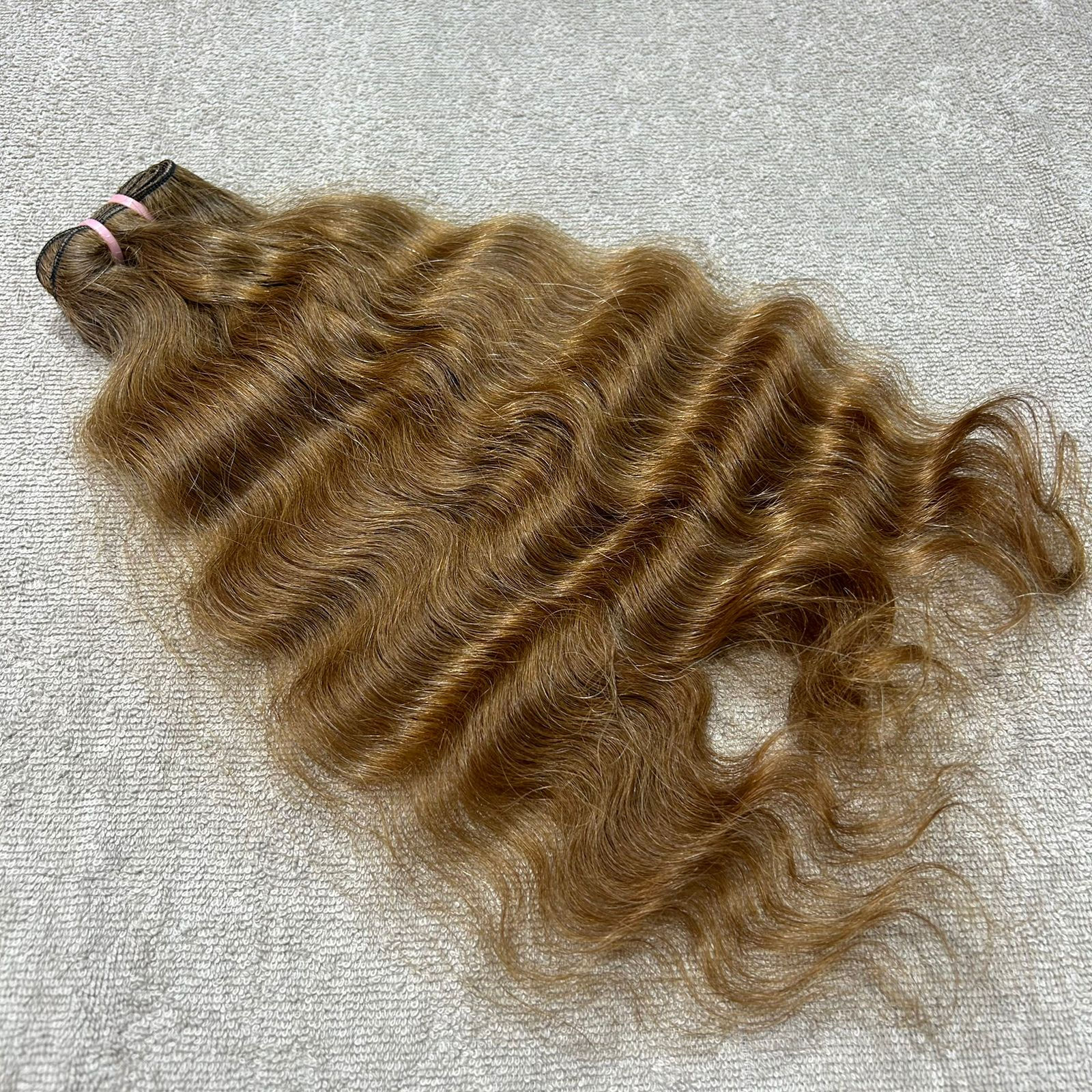 Honey Blonde Curly Hair Extensions