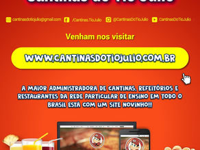 Novo site está no ar. Fique por dentro da rotina escolar e saiba tudo sobre alimentação saudável! 