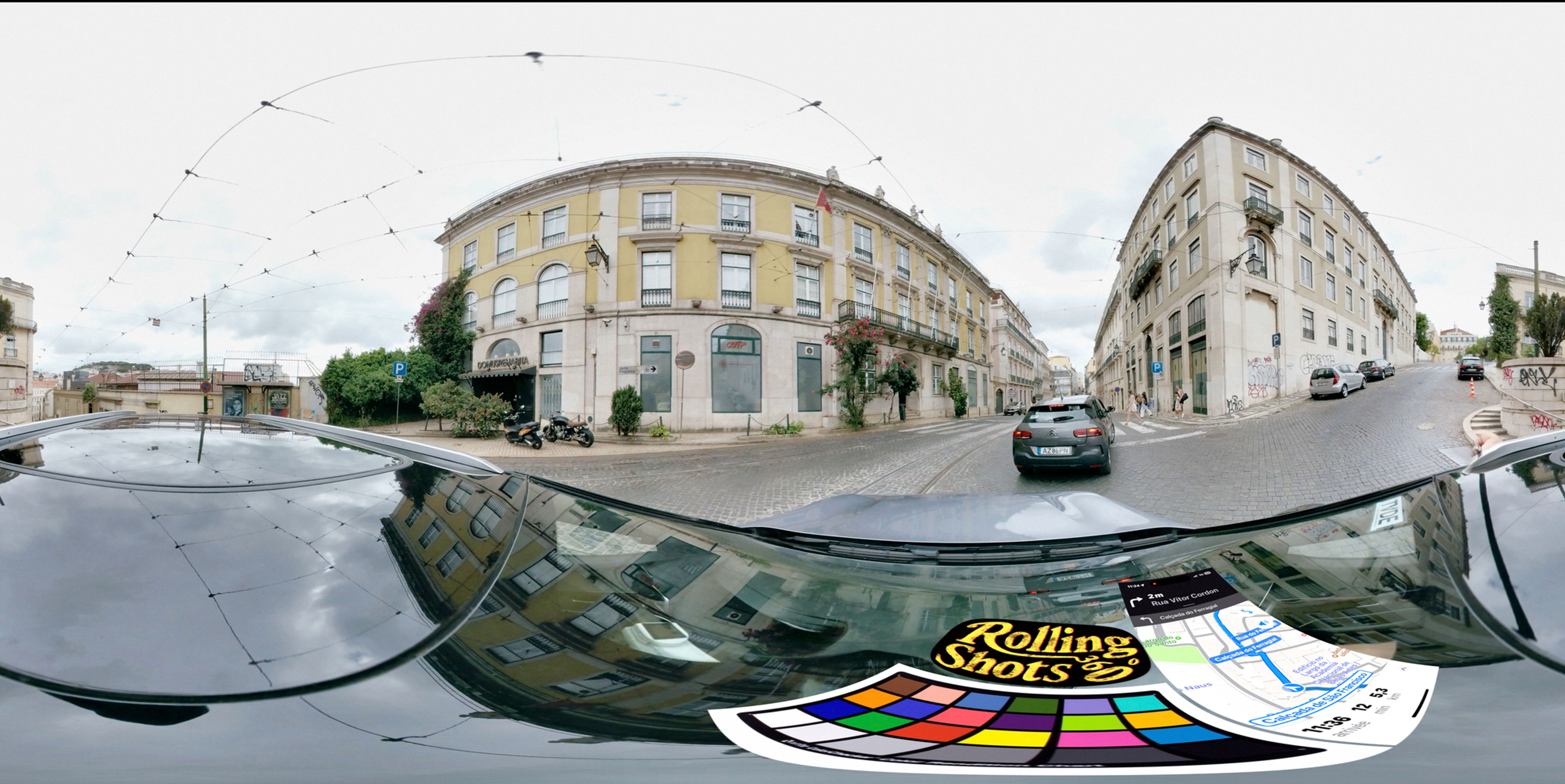 VR360 Portugal lisbon de santo antonio da se street to Arquitetura museum World