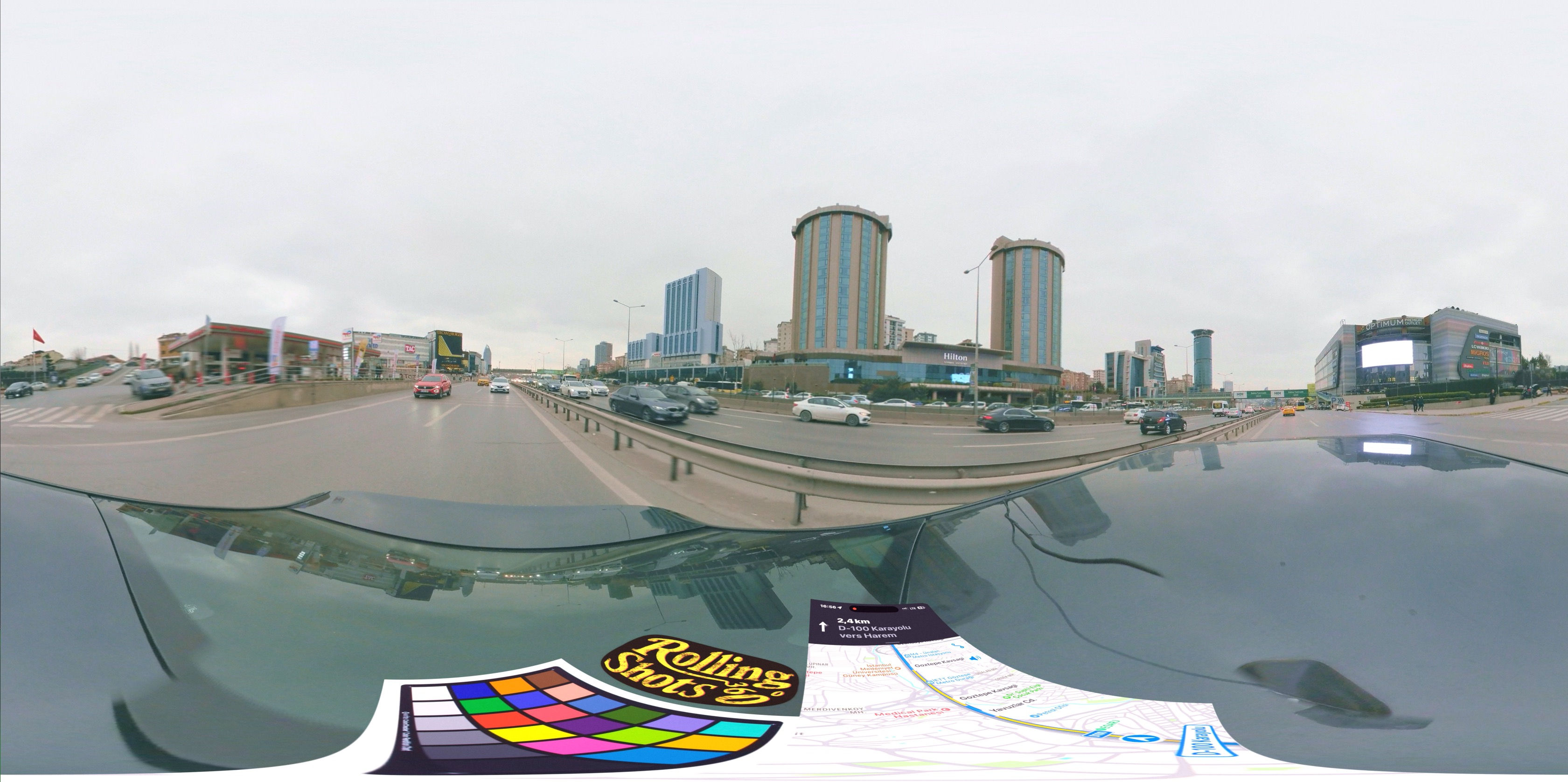 VR360 Türkiye Istambul D100 Karayolu to harem