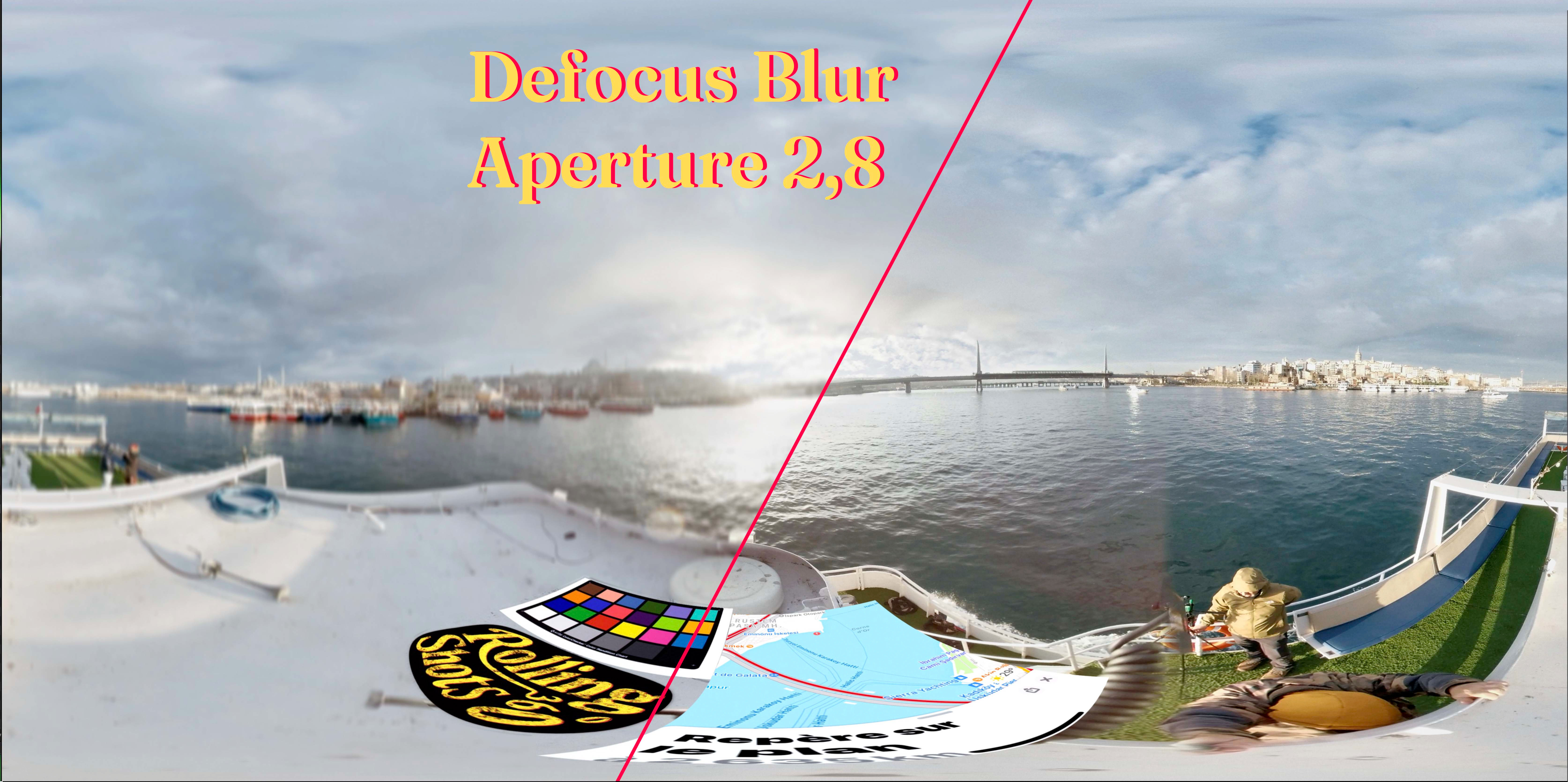 VR360defocus 2.8 VR360 Türkiye Istambul bosphore to tupras Stadyumu