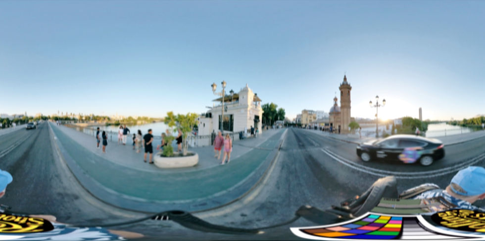 Thumbnail: VR360 Spain Seville triana bridge to los remedios bridge