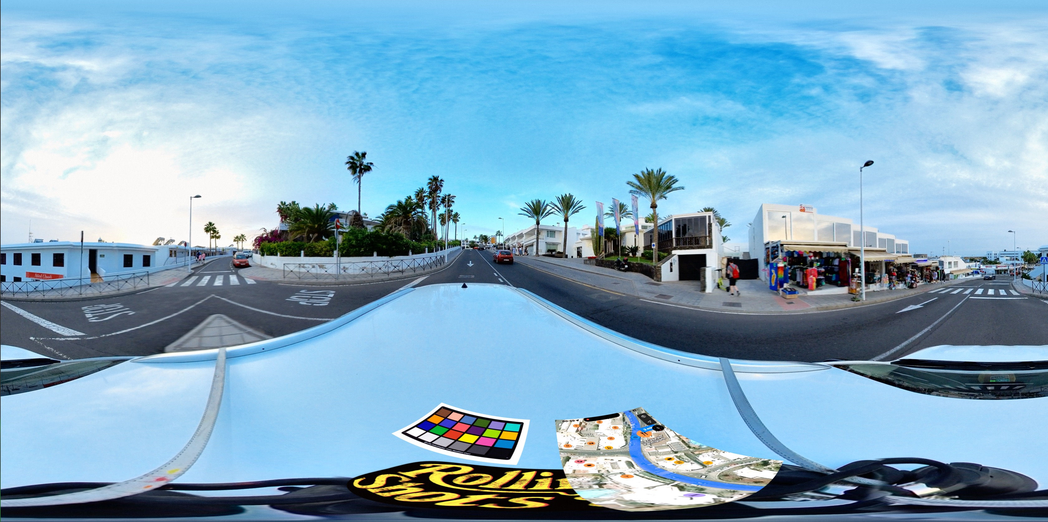 VR360 Spain lanzarote streets port of carmen