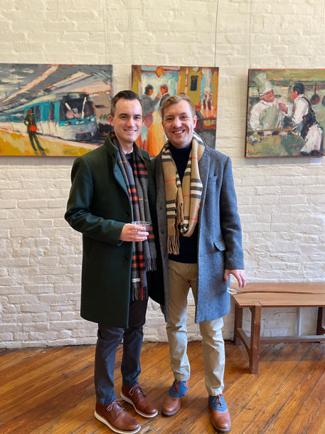 Event photos from the Donna Talerico: Absinthe & Abstracts show