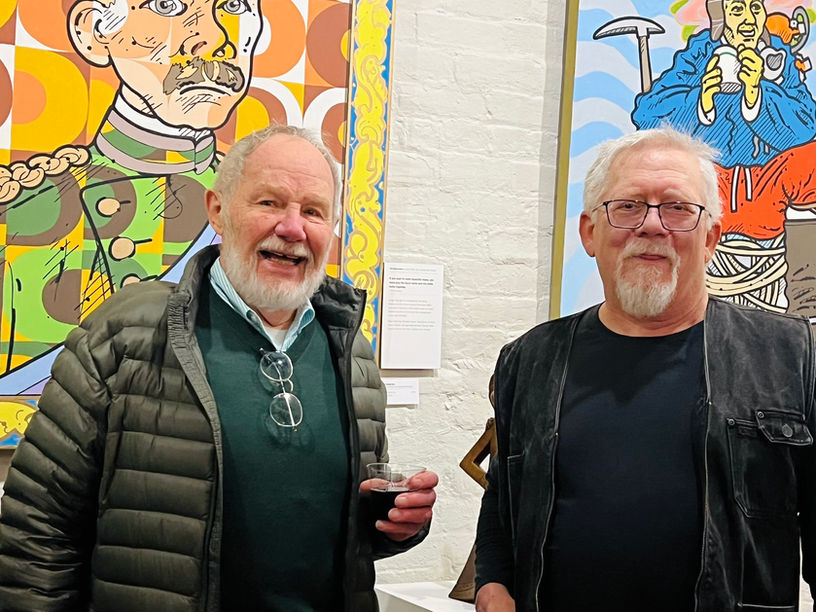 Event photos from the Steve Justice: Oddly Familiar show