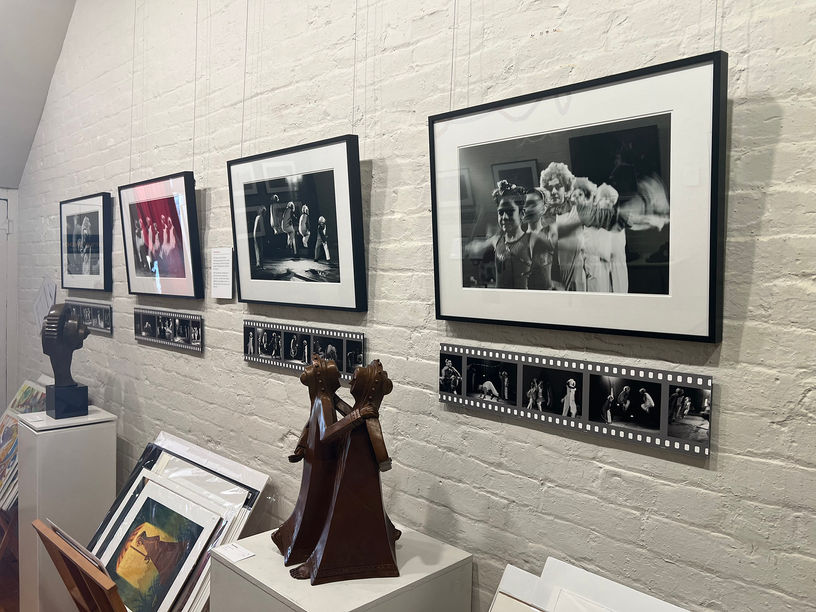 Install photos from the Casey LeClair: Moving Parts show