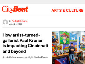 CityBeat Profiles Paul Kroner and the Evolution of Studio Kroner