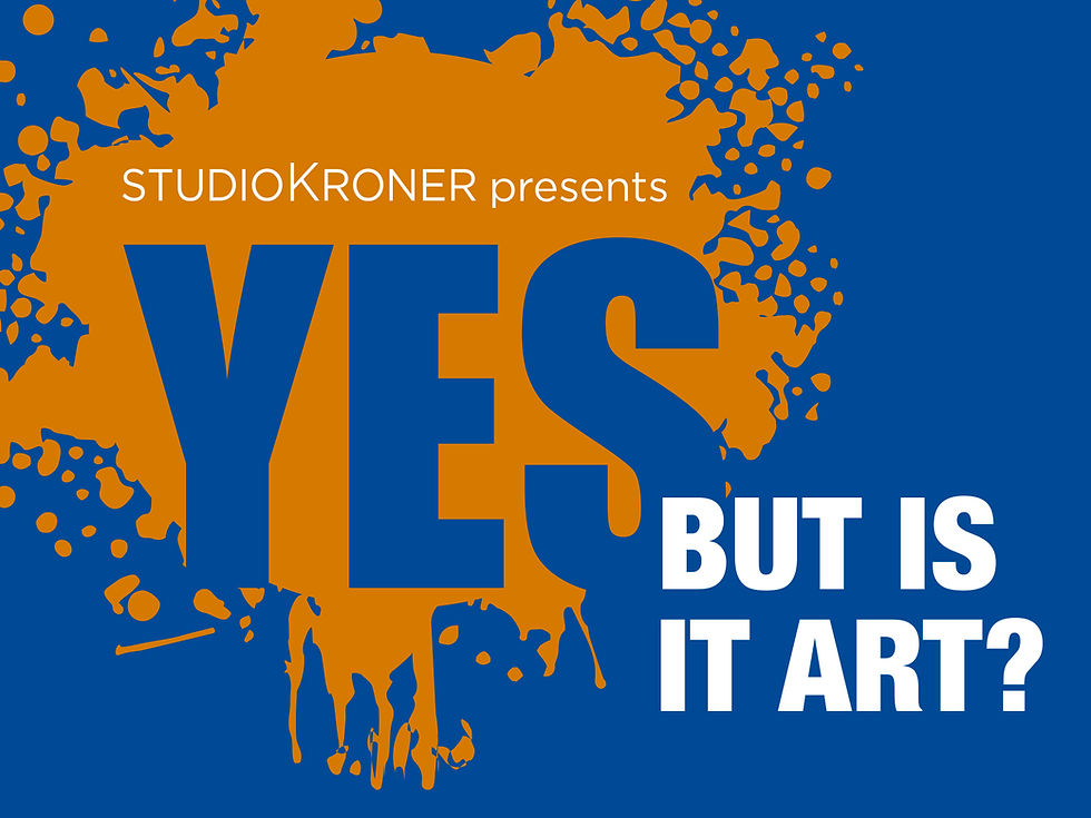 Yes, But is it Art? logo