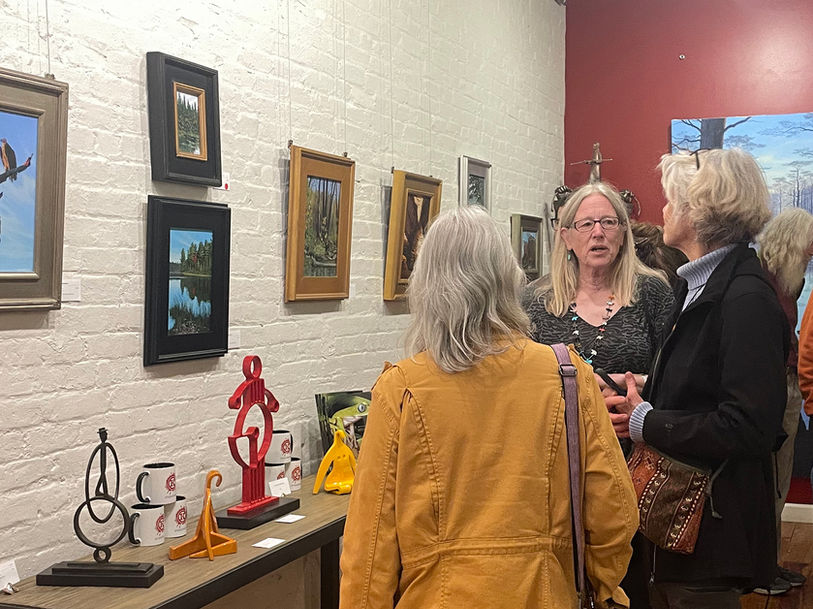 Event photos from the The Art of John Agnew show