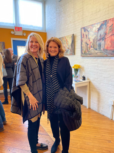 Event photos from the Donna Talerico: Absinthe & Abstracts show