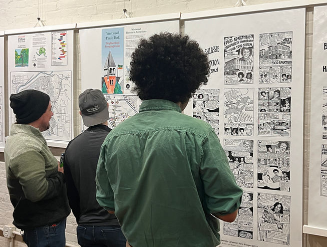 Event photos from the The Warriors, Builders, & Weavers of Cincinnati’s Foodshed show