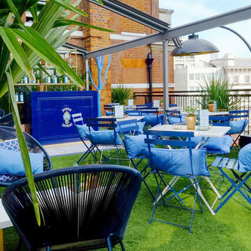 Bombay Sapphire rooftop bar at Harvey Nichols