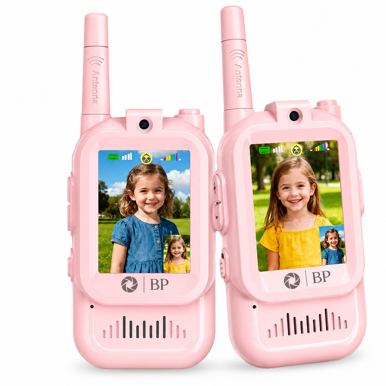 BP® Walkie Talkie voor Kinderen - Roze - Video Walkie Talkie met Camera