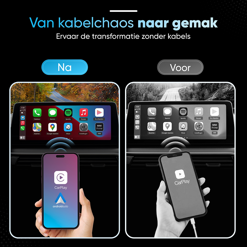 Thumbnail: BP® Carplay Dongle Pro - Android Auto Dongle - Carplay Apple - Carplay Draadloos