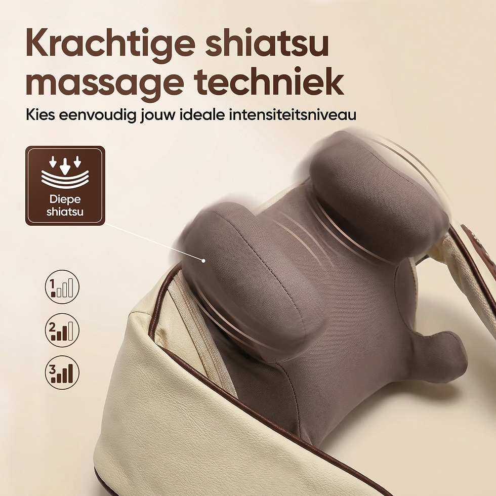 Thumbnail: BP® Nekmassage Apparaat - Massagekussen Draadloos