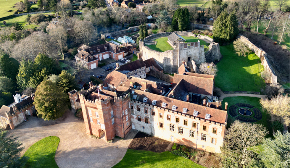 Farnham Castle (Bishop's Palace tours), from Farnham Castle Trust