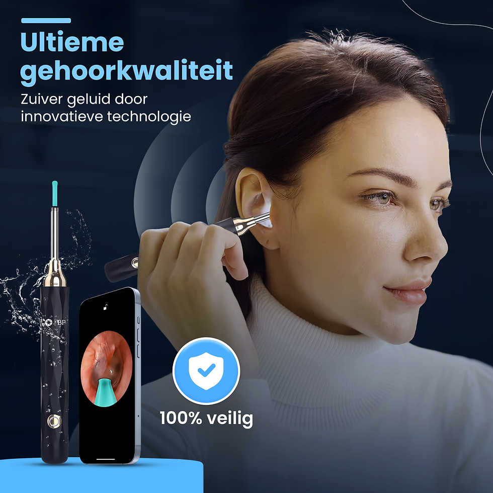 Thumbnail: BP® Oorsmeer Verwijderaar met Camera - Oorreiniger - Oren Schoonmaken