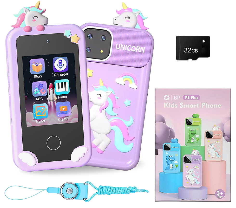 Thumbnail: BP® Speelgoed Telefoon Paars - Kindertelefoon