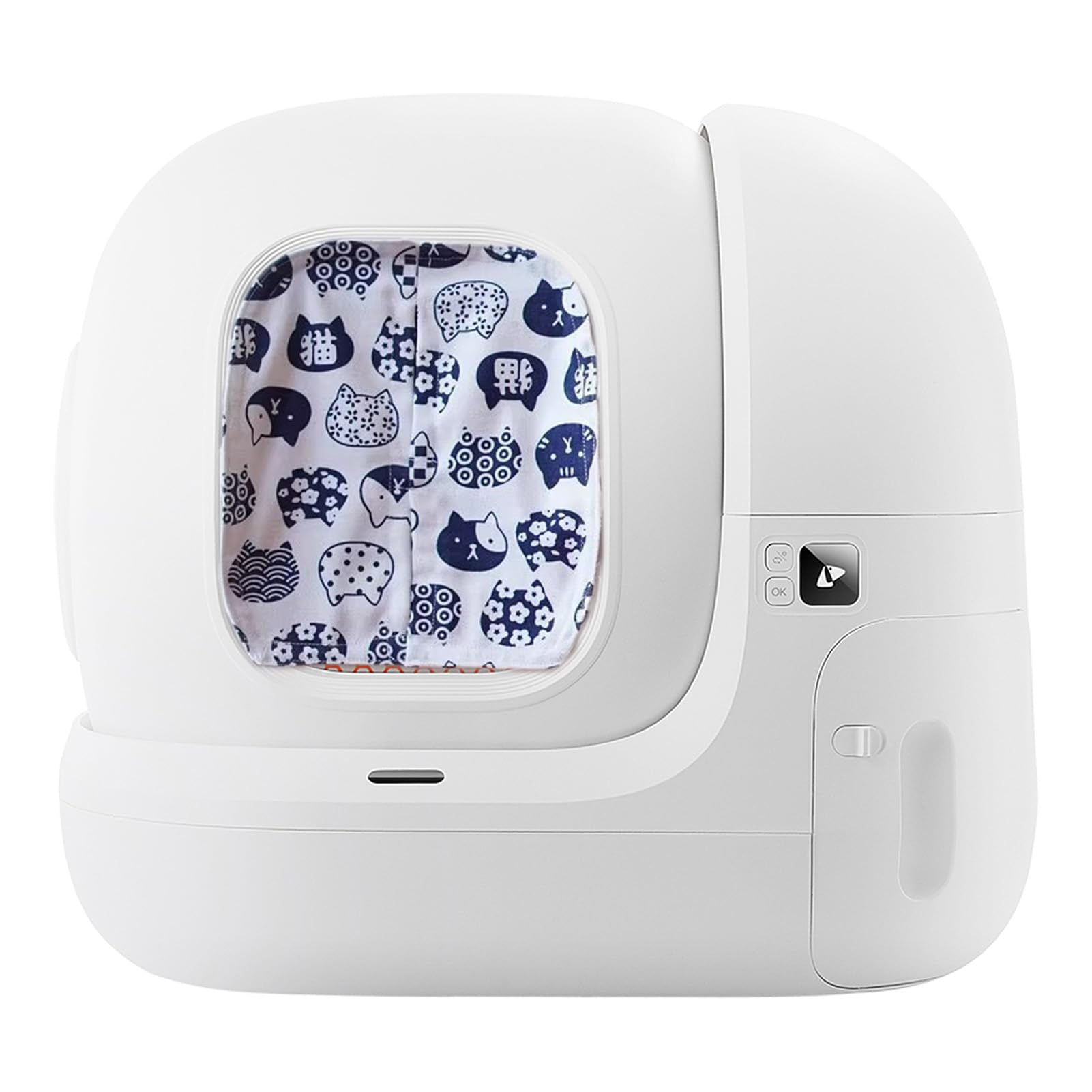 Curtain for Self Cleaning Cat Litter BoxReduces Cat Litter Bounce Stops Odors fr