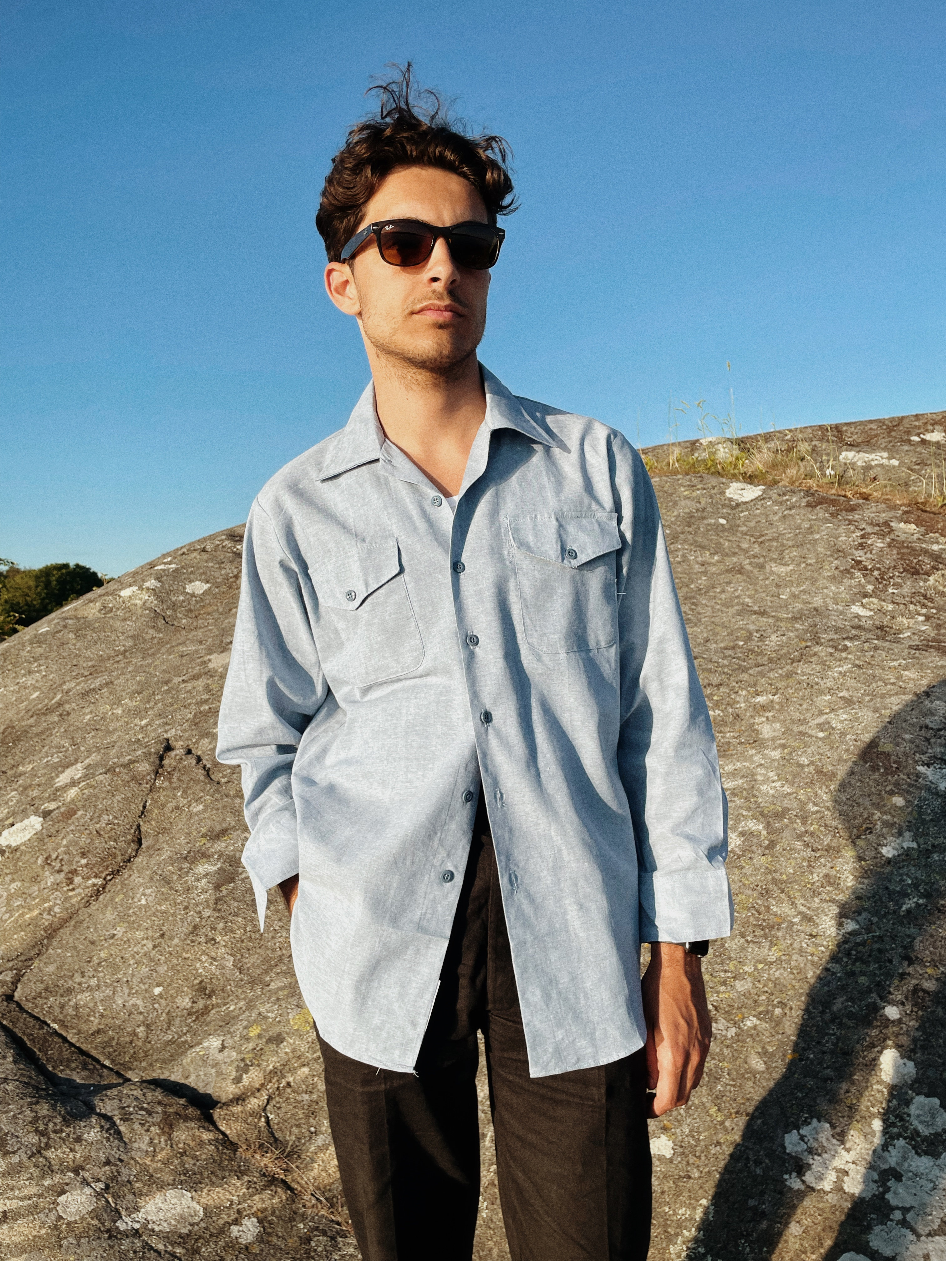 Chambray Shirts | Broadway 