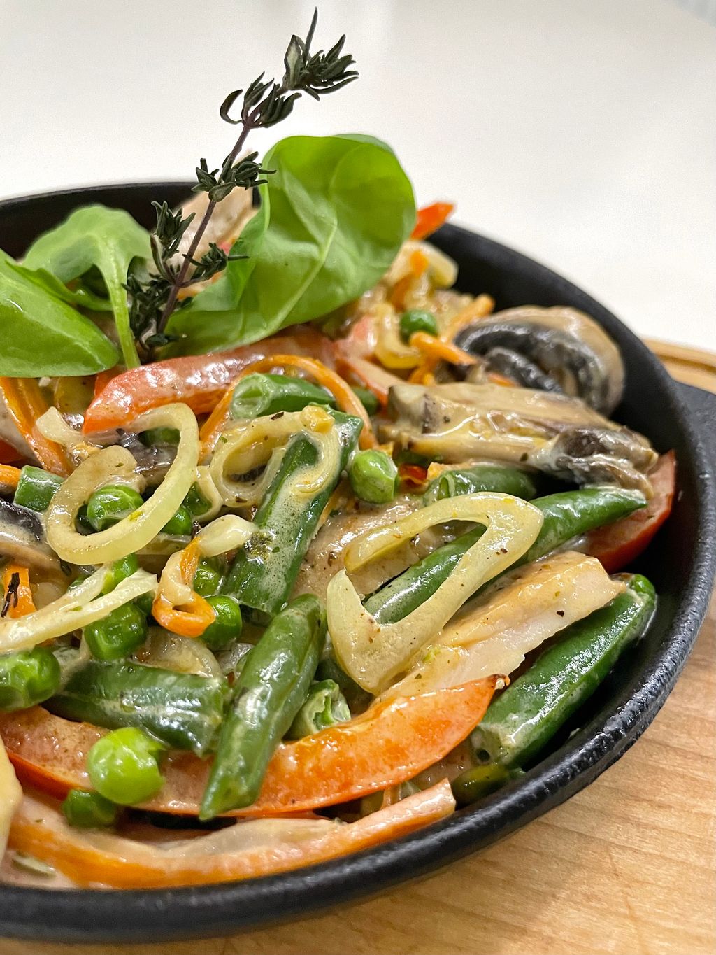 Arranged Food and Objects