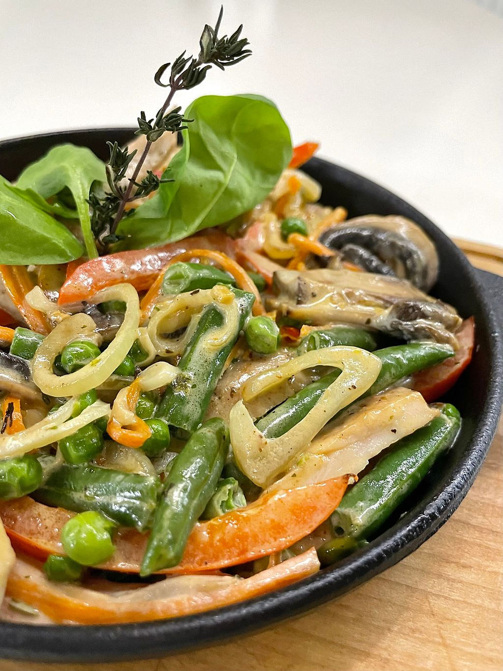 Arranged Food and Objects