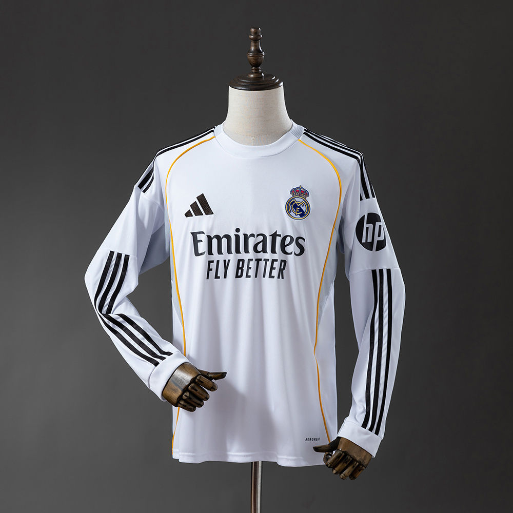 Maillot Real Madrid Manche Longue 2026 - Domicile