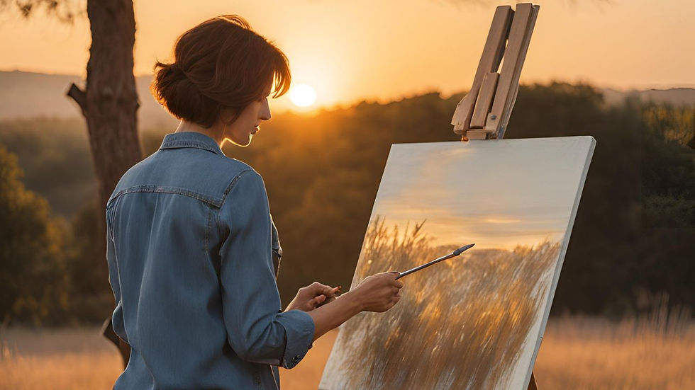 Outdoor painting