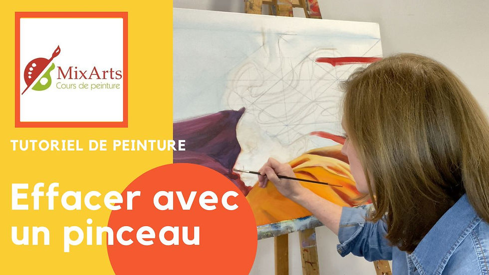 Comment corriger une erreur en peinture