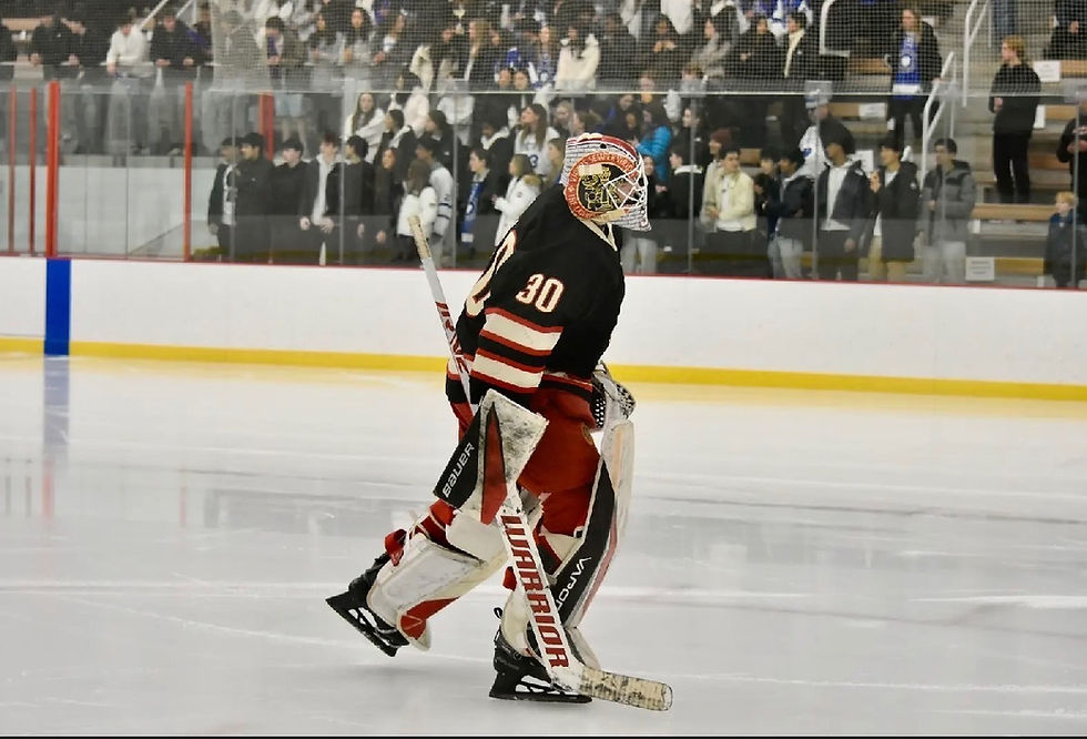 Hometown Netminder Basil Hemberger Tendered by the Wolves NCDC