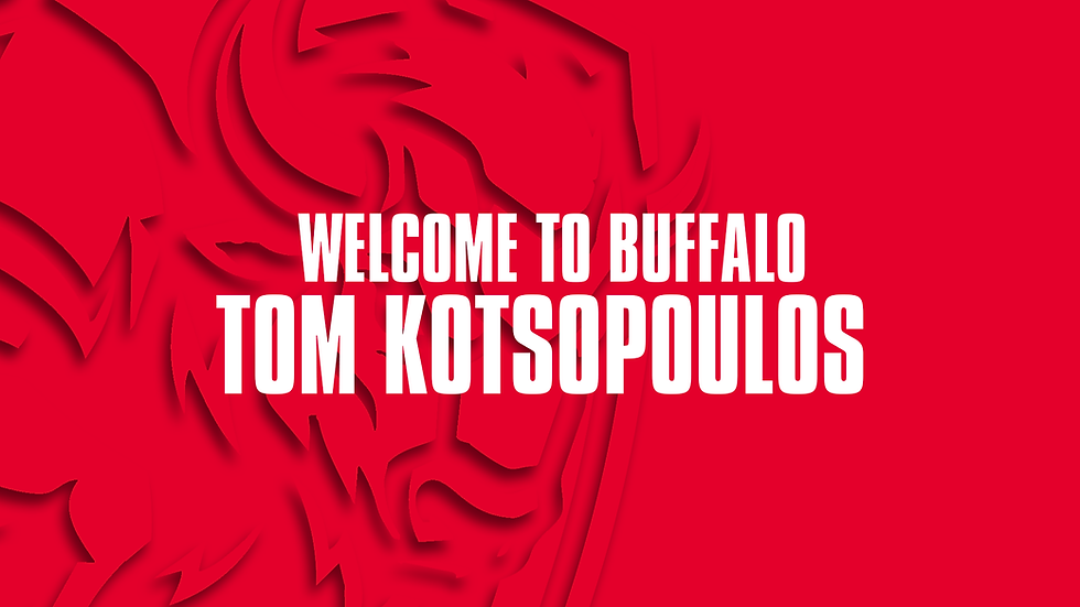 Buffalo Steel Name Tommy Kotsopoulos Head Coach and General Manager