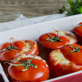 BAKED PARMESAN TOMATOES
