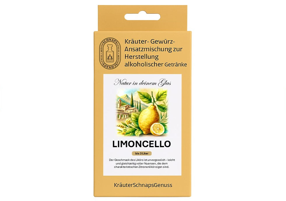 Likör selber machen- Ansatzmischung-Limoncello