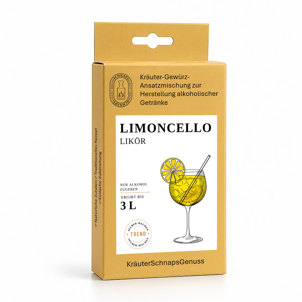 Limoncello selber machen | Ansatzmischung